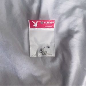 Playboy Key Belly Button Ring